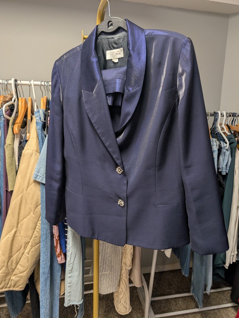 Vintage blazer and skirt